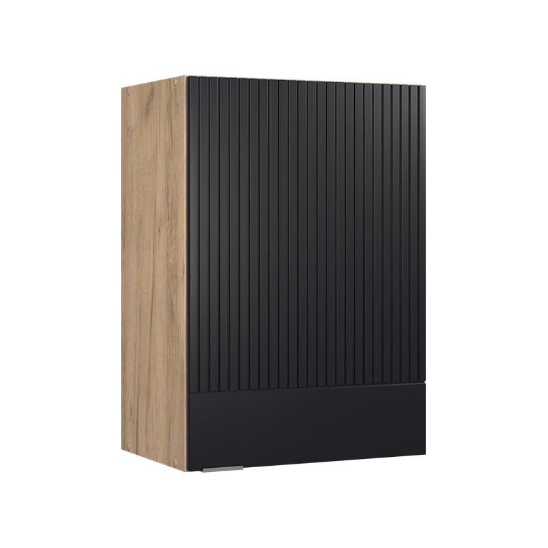 Vicco - Elément haut de cuisine Fame-Line, Noir rayé, 50 cm