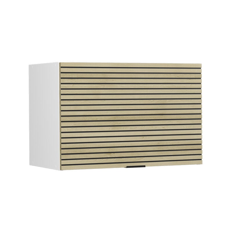 Elément haut de cuisine Fame-Line, Panneau en chêne, 60cm Plat Vicco