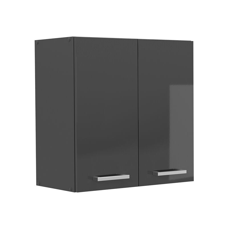 Elément haut de cuisine R-Line, Anthracite Haute brillance, 60cm Vicco