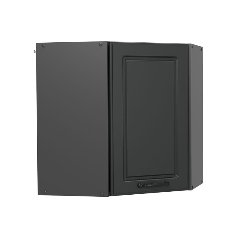 Vicco - Eckhängeschrank R-line, Anthrazit Landhaus, 57 Cm