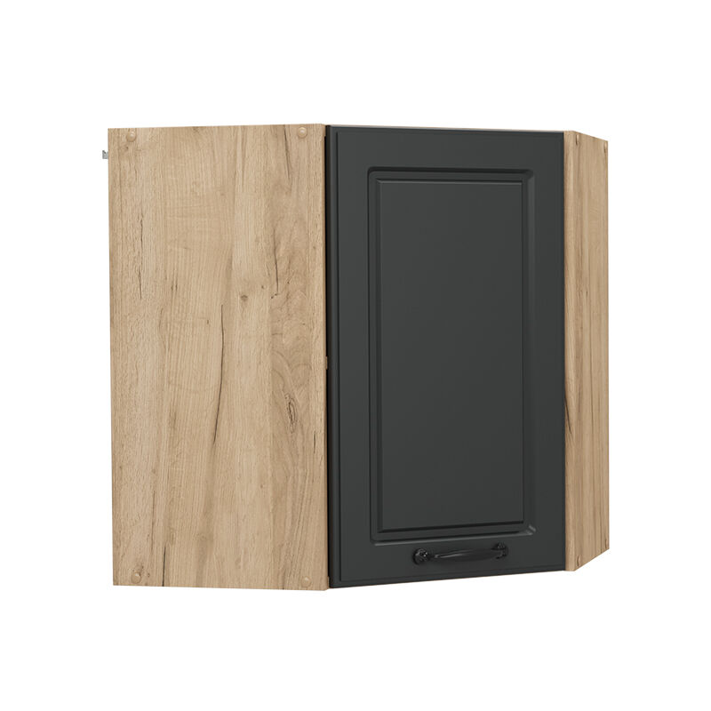 Elément haut de cuisine R-Line, Anthracite campagne, 57cm Vicco