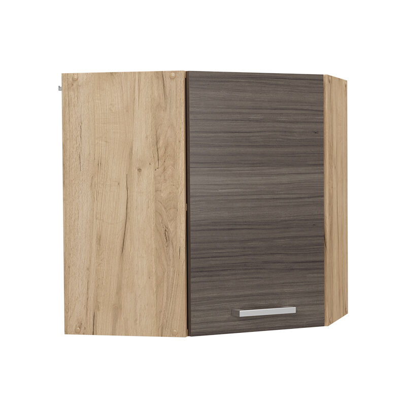 Eckhängeschrank R-line, Edelgrau, 57 Cm, Vicco