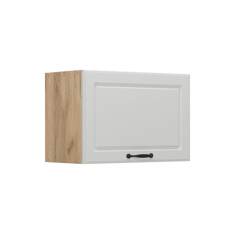 Vicco - Elément haut de cuisine R-Line, Blanc campagne, 60cm Plat