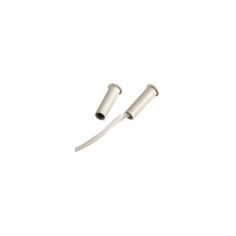 MMI01 - Contact encastré ABS blanc. Distance de fonctionnement max. 10 mm. Paquet de 10 pièces. IMQ LIV. Je