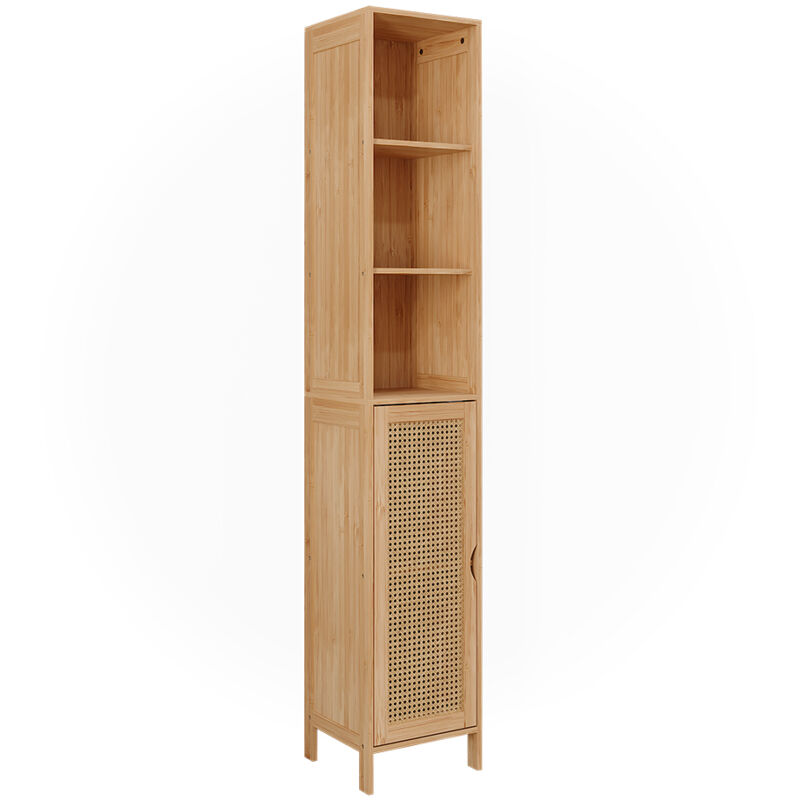 Badschrank Liora, Bambus, 30 X 170 Cm Vicco