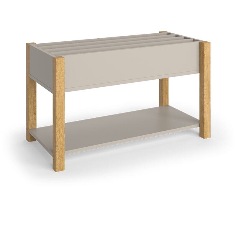 Bibliothèque enfant Malia, Chêne cachemire, 80x46cm Vitalispa