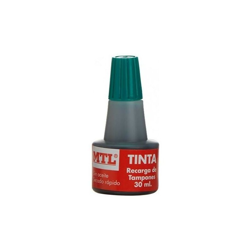 

Mmtl tinta de sellar para recarga de tampones 30ml verde