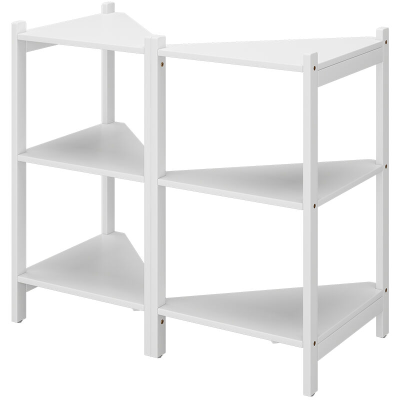 Waschbeckenunterschrank Zeno, Weiß, 68 X 60.5 Cm 2er Set Vicco