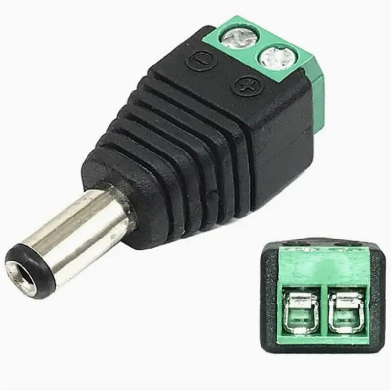 Image of Trade Shop - STECKER 2.1MM X 5.5MM DC STROMVERSORGUNG FÜR MAXTECH C-013 KAMERAS -