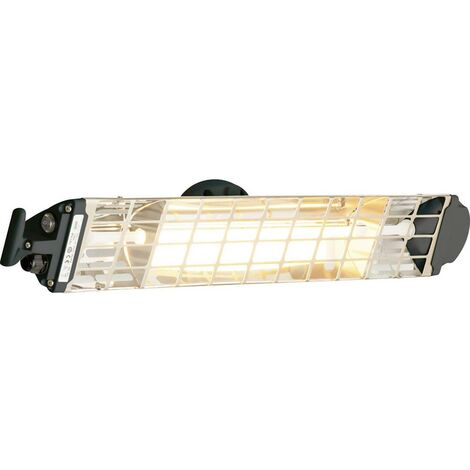 Mo-el  FIORE 1800 Stufetta IR alogena 1800 W 9 m² Nero