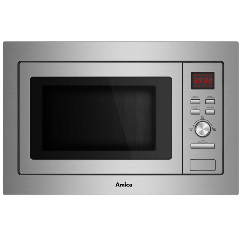 Amica - Micro-ondes gril encastrable 25l 900w inox AMB3025X