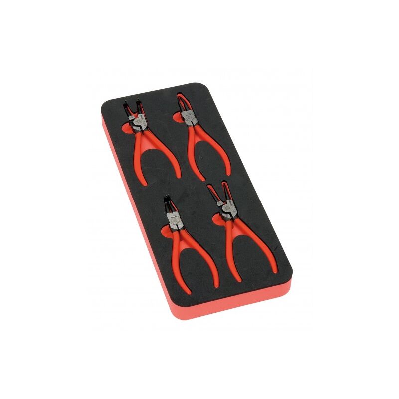 Mob Outillage - mob - Module mousse 4 pinces circlips