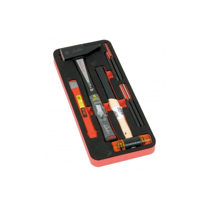 Mob Outillage - mob - Module mousse frappe 7 outils carbon