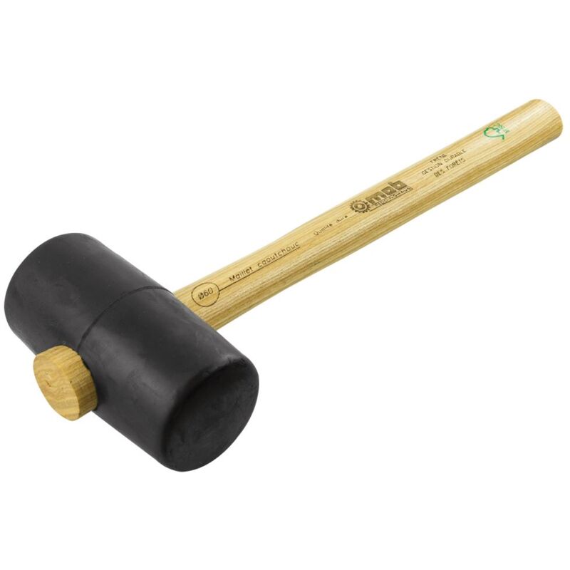 Mob Outillage - Mazo de goma dura serie 0367 mob mondelin Ø60 mm - 0367600201