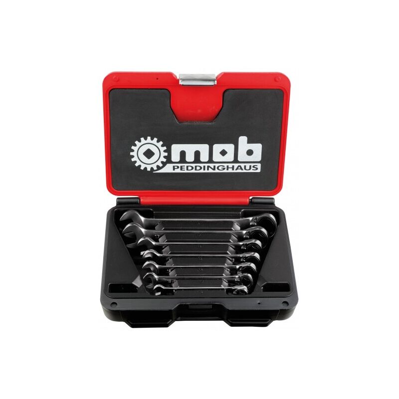 Mob Outillage - mob - Coffret de 7 clés mixtes à cliquet