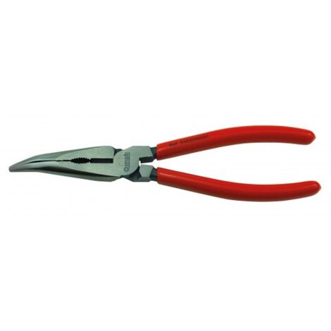 MOB - Pince becs demi ronds coudée 200 mm
