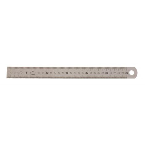 MOB - Réglet inox semi-rigide 30cm - gamme metrologie et mesure
