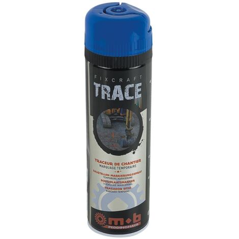 MOB - Traceur de chantier trace bleu 500ml bleu
