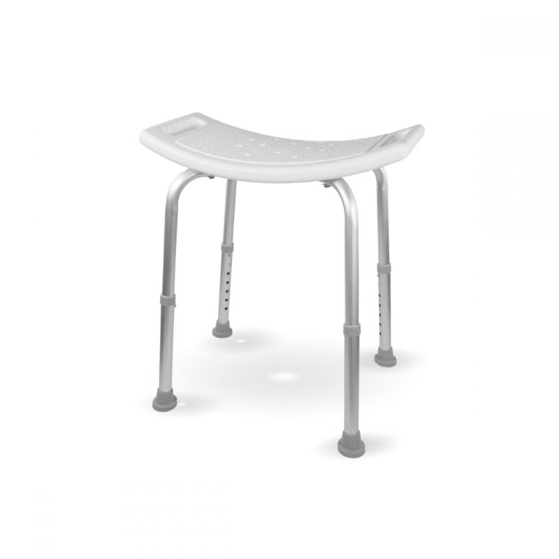 

Mobiclinic - Silla de ducha | Aluminio | Regulable en altura | Conteras antideslizantes | San Fermín