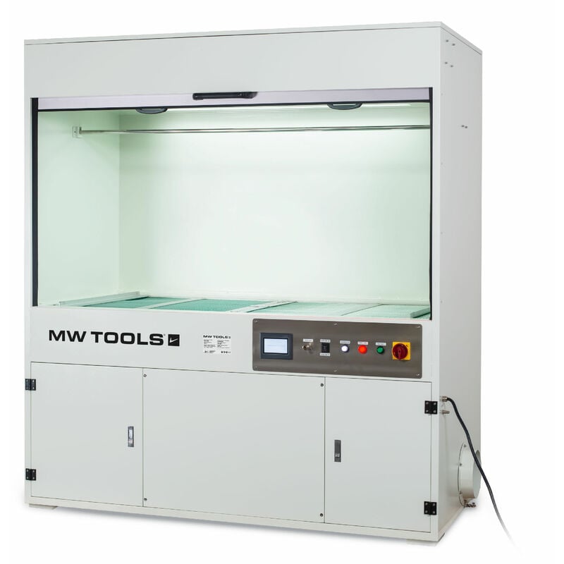 Mw Tools - Cabine de peinture avec aspiration et séchage intégré 230V MSC1400
