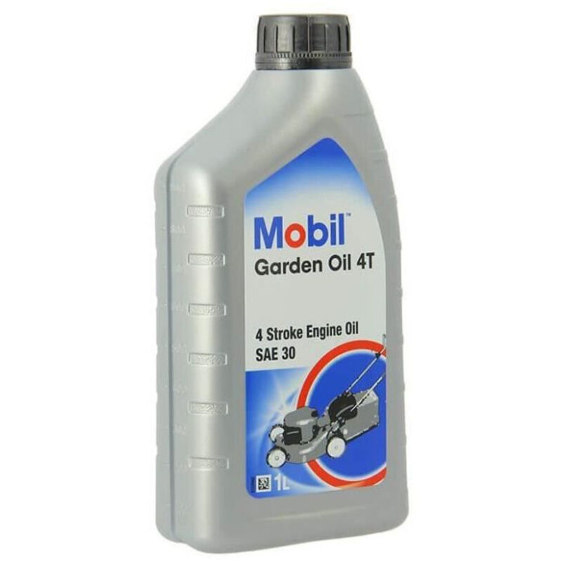 Mobil - Huile-Additif Garden Oil 4T - Synthetique - sae 30 - 1 Litre