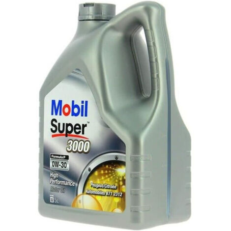 MOBIL HUILE MOTEUR SYNTHÉTIQUE S3000 - 0W30 FORMULA-P - 5 L