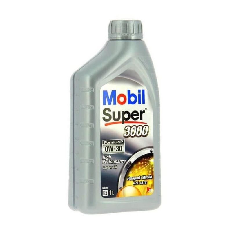 Mobil - Huile-Additif super 3000 Formula-P - Synthetique / 0W30 / 1L