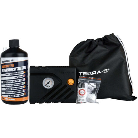 Mobil Kit Anti Crevaison Compresseur Bouteille Souple 450ml Terra S