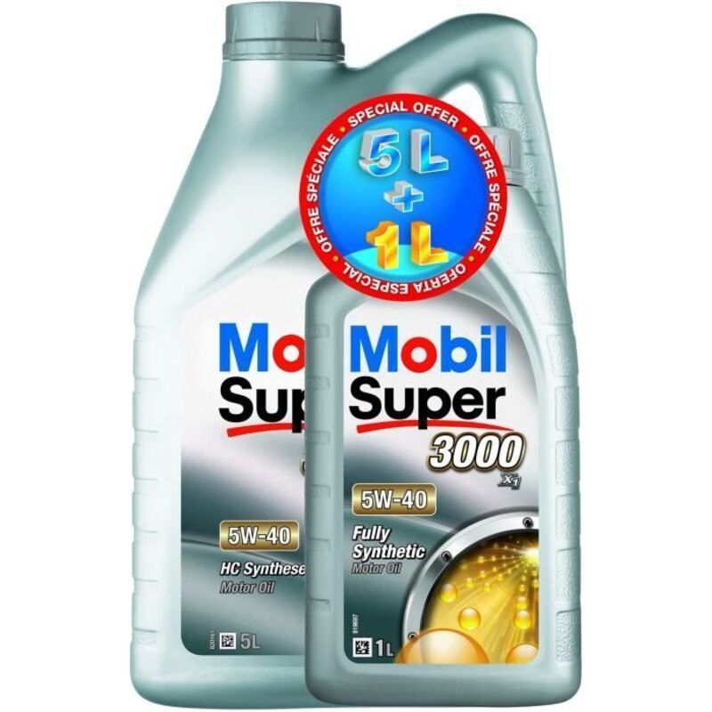 Mobil Synth Tic Öl Für Pkw Motor S3000 - 5w40 - 5+1 L