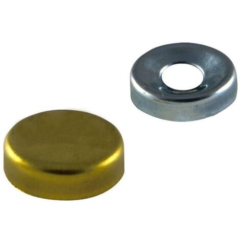 MOBILA - 12PZ BORCHIE COPRIVITE BOMBATE14MM IN OTTONE LUCIDO