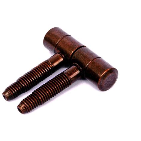 MOBILA - 2 CERNIERE TORNITE ANUBA OTTONATE DM 14MM