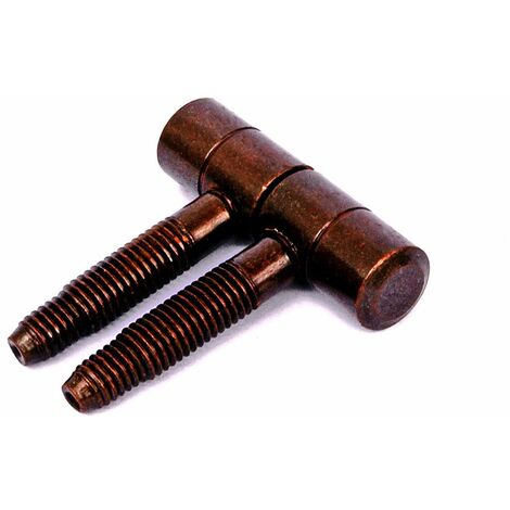 MOBILA - 2 CERNIERE TORNITE ANUBA OTTONATE DM 9MM