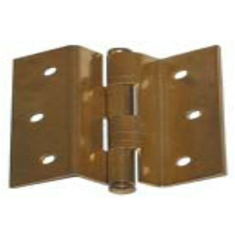 MOBILA - 2PZ CERNIERE A COLLO ALTO CON SPINA SFILABILE 60X50MM FERRO NICHELATO