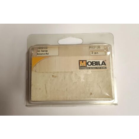 MOBILA - FELTRINI IN LANA BIANCHI