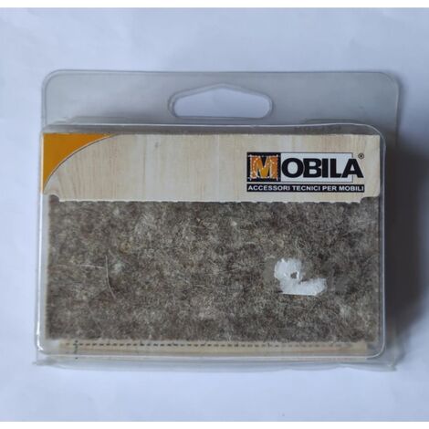 MOBILA - FELTRINI IN LANA MARRONI
