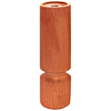 MOBILA - PIEDE BIRILLO IN LEGNO H130MM DIAMETRO 40 MM CILIEGIO