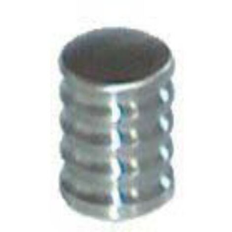 MOBILA - POMOLO ONDULATO OTTONE CROMO/SATINATO 25MM