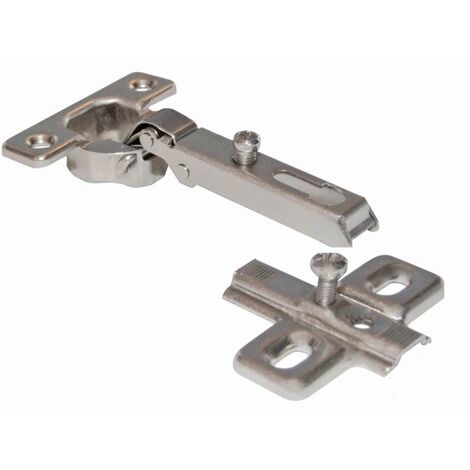 MOBILA R09014 Cerniere, Apertura 95°, Ø26, Collo Basso, 2 Pezzi, Grigio, Ø 26 mm, 2 unità