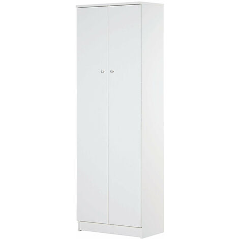 Mobile 2 Ante 62x182x34 cm Bianco Lisco