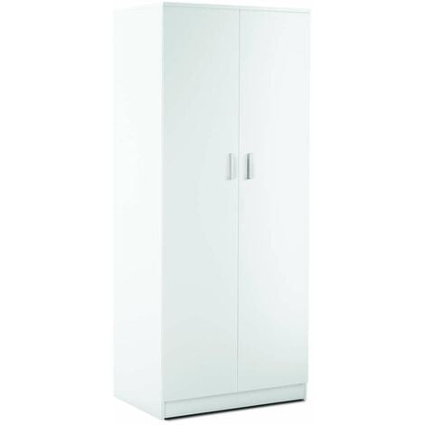 Mobile 2 Ante In Kit 182 X 71 X 41 Cm Ossido Bianco