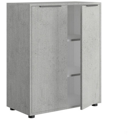 MOBILE 2A CM.72X35X87H CEMENTO- 1,0 pz