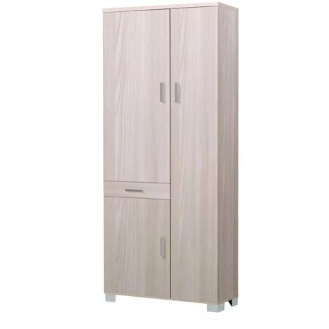 mobile 3 ante e 1 cassetto olmo, 77x179x34 cm
