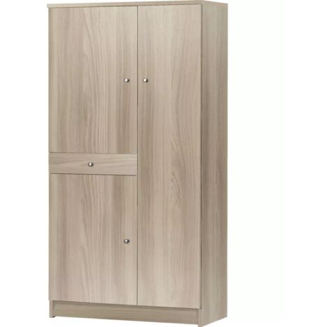 Mobile 3Ante 1Cassetti Olmo Chiaro 77X34X147 16Sp. - Sarmog