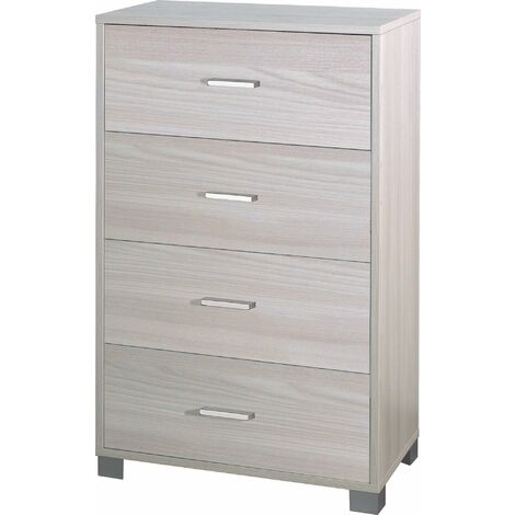 Mobile 4 Cassetti 70x112x41 cm Olmo Chiaro