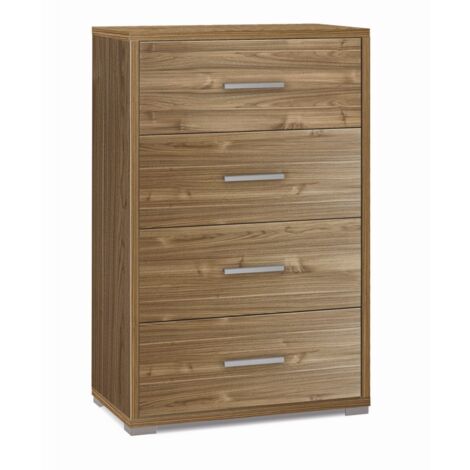 Mobile 4 Cassetti 71L x 41P x h110 – Finitura Legno Noce – Sarmog