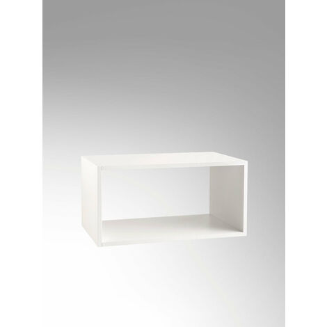 Mobile a Giorno da Soggiorno 70x46,3x35 cm in Legno TFT Ibiza Bianco