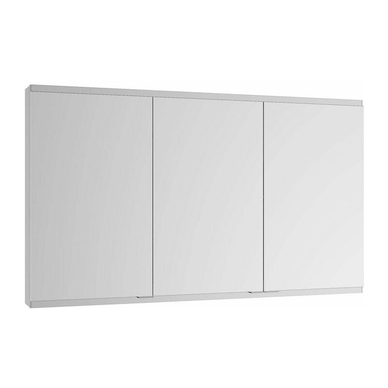 

Keuco - Mobile a specchio Royal Modular 2.0 600x700x120mm anodizzato argento, non illuminato, prolunga a parete, 2 prese