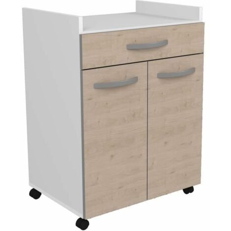 Mobile Aggiuntivo Oslo Bianco Rovere 60 x 44 x 81 cm