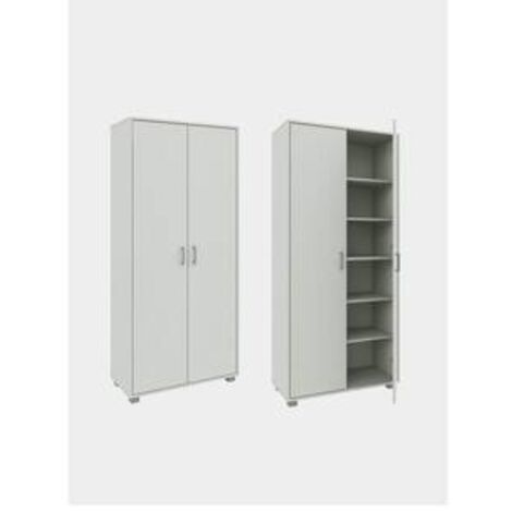 MOBILE ALTO 2A MULTIUSO 78X35X170 CM BIANCO FRASS