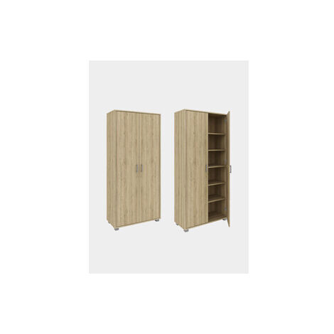 MOBILE ALTO 2A MULTIUSO 78X35X170 CM OLMO
